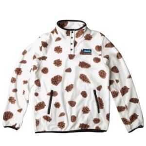 Kavu Pinecone Print Pullover